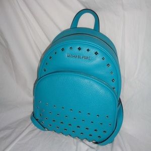 Michael kors abbey studded backpack size medium